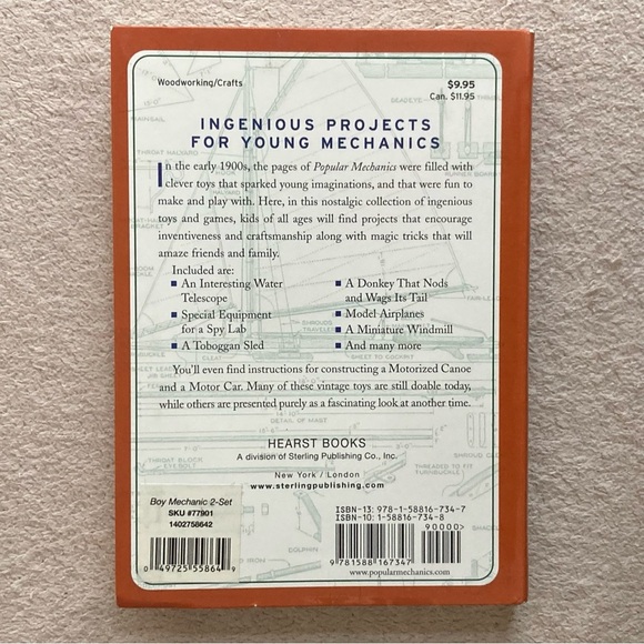The Boy Mechanic Paperback Books Set of 2-2006-Toys-Build-Popular Mechanics - Picture 2 of 14